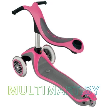 Самокат Globber Evo 4 in 1 Plus (розовый) картинка 4